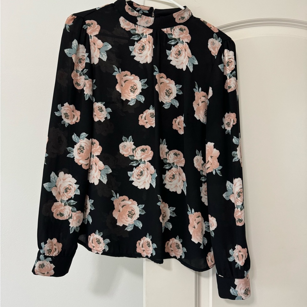 Forever 21 Rose Blouse